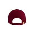 Burgundy - Back - Atlantis Dad Hat Unstructured 6 Panel Cap