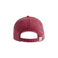 Burgundy - Back - Atlantis Digg Pigment Dyed 6 Panel Cap