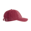 Burgundy - Side - Atlantis Digg Pigment Dyed 6 Panel Cap