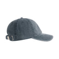 Navy - Side - Atlantis Digg Pigment Dyed 6 Panel Cap