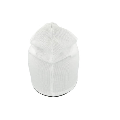 White-Black - Side - Atlantis Extreme Reversible Jersey Slouch Beanie