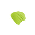 Safety Green - Back - Atlantis Flash Jersey Slouch Beanie