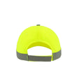 Safety Yellow - Back - Atlantis Helpy 5 Panel Reflective Cap