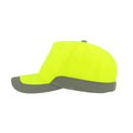 Safety Yellow - Lifestyle - Atlantis Helpy 5 Panel Reflective Cap