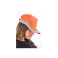 Safety Orange - Back - Atlantis Helpy 5 Panel Reflective Cap