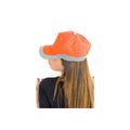 Safety Orange - Side - Atlantis Helpy 5 Panel Reflective Cap