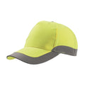 Safety Yellow - Front - Atlantis Helpy 5 Panel Reflective Cap