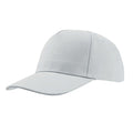 White - Front - Atlantis Liberty Five Heavy Brush Cotton 5 Panel Cap