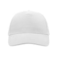 White - Pack Shot - Atlantis Liberty Five Heavy Brush Cotton 5 Panel Cap