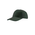 Dark Green - Front - Atlantis Liberty Five Heavy Brush Cotton 5 Panel Cap