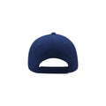 Royal Blue - Back - Atlantis Liberty Five Heavy Brush Cotton 5 Panel Cap