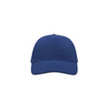 Royal Blue - Side - Atlantis Liberty Five Heavy Brush Cotton 5 Panel Cap