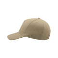 Khaki - Lifestyle - Atlantis Liberty Five Heavy Brush Cotton 5 Panel Cap