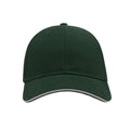 Green - Lifestyle - Atlantis Liberty Sandwich Heavy Brush Cotton 6 Panel Cap