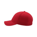 Red - Lifestyle - Atlantis Liberty Sandwich Heavy Brush Cotton 6 Panel Cap