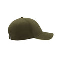 Olive - Side - Atlantis Liberty Sandwich Heavy Brush Cotton 6 Panel Cap