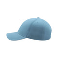 Light Blue - Lifestyle - Atlantis Liberty Sandwich Heavy Brush Cotton 6 Panel Cap