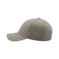 Light Grey - Lifestyle - Atlantis Liberty Sandwich Heavy Brush Cotton 6 Panel Cap