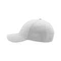 White-White - Lifestyle - Atlantis Liberty Sandwich Heavy Brush Cotton 6 Panel Cap