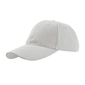 White - Front - Atlantis Liberty Six Buckle Brushed Cotton 6 Panel Cap