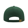 Green - Back - Atlantis Liberty Six Buckle Brushed Cotton 6 Panel Cap