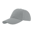 Grey - Front - Atlantis Liberty Six Buckle Brushed Cotton 6 Panel Cap