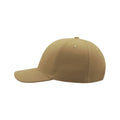 Khaki - Lifestyle - Atlantis Liberty Six Brushed Cotton 6 Panel Cap