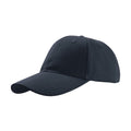 Navy - Front - Atlantis Liberty Six Brushed Cotton 6 Panel Cap