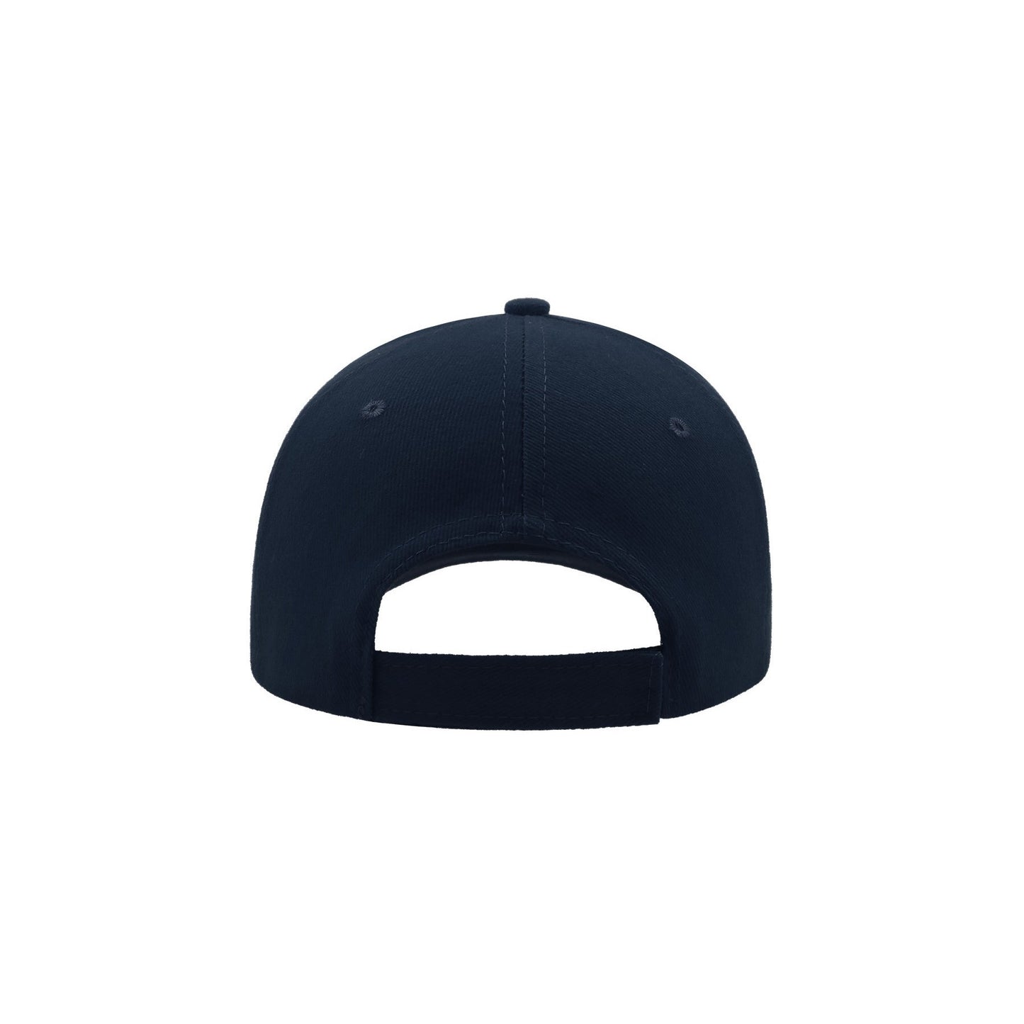 Navy - Back - Atlantis Liberty Six Brushed Cotton 6 Panel Cap
