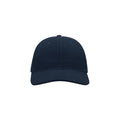 Navy - Pack Shot - Atlantis Liberty Six Brushed Cotton 6 Panel Cap