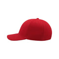 Red - Lifestyle - Atlantis Liberty Six Brushed Cotton 6 Panel Cap