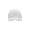 White - Pack Shot - Atlantis Liberty Six Brushed Cotton 6 Panel Cap