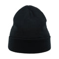 Navy - Side - Atlantis Pier Thinsulate Thermal Lined Double Skin Beanie
