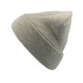 Grey Melange - Front - Atlantis Pier Thinsulate Thermal Lined Double Skin Beanie