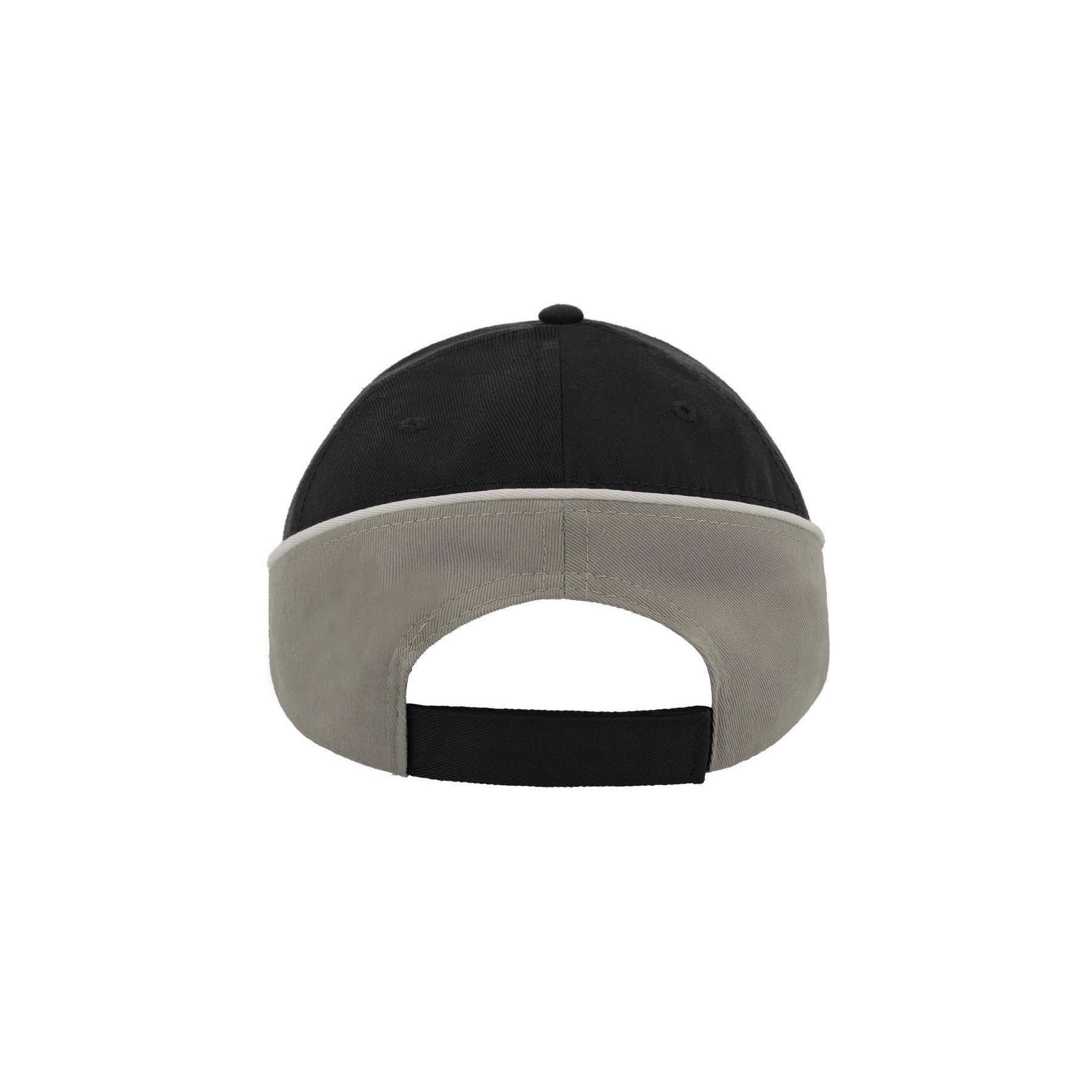 Black-Grey - Back - Atlantis Racing Teamwear 6 Panel Cap