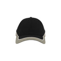 Black-Grey - Pack Shot - Atlantis Racing Teamwear 6 Panel Cap