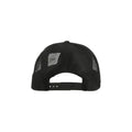 Black-Black - Back - Atlantis Rapper Destroyed 5 Panel Weathered Trucker Cap