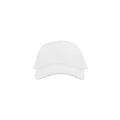 White-White - Front - Atlantis Rapper Destroyed 5 Panel Weathered Trucker Cap