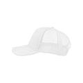 White-White - Lifestyle - Atlantis Rapper Destroyed 5 Panel Weathered Trucker Cap