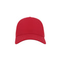 Red-Red - Pack Shot - Atlantis Rapper Cotton 5 Panel Trucker Cap