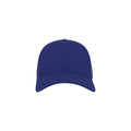 Royal Blue-Royal Blue - Side - Atlantis Rapper Cotton 5 Panel Trucker Cap