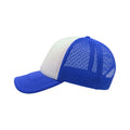 Royal Blue-White - Lifestyle - Atlantis Rapper 5 Panel Trucker Cap