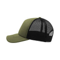 Olive-Black - Lifestyle - Atlantis Rapper 5 Panel Trucker Cap