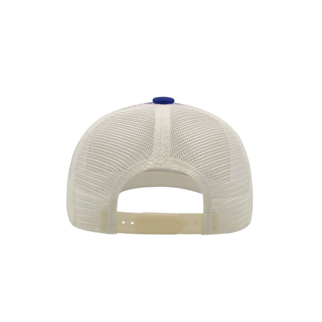 Royal - Back - Atlantis Record Mid Visor 5 Panel Trucker Cap