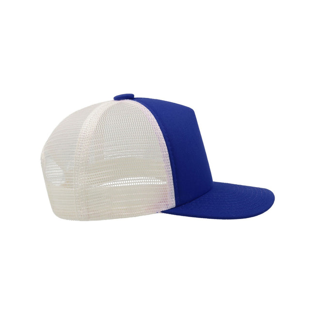 Royal - Side - Atlantis Record Mid Visor 5 Panel Trucker Cap