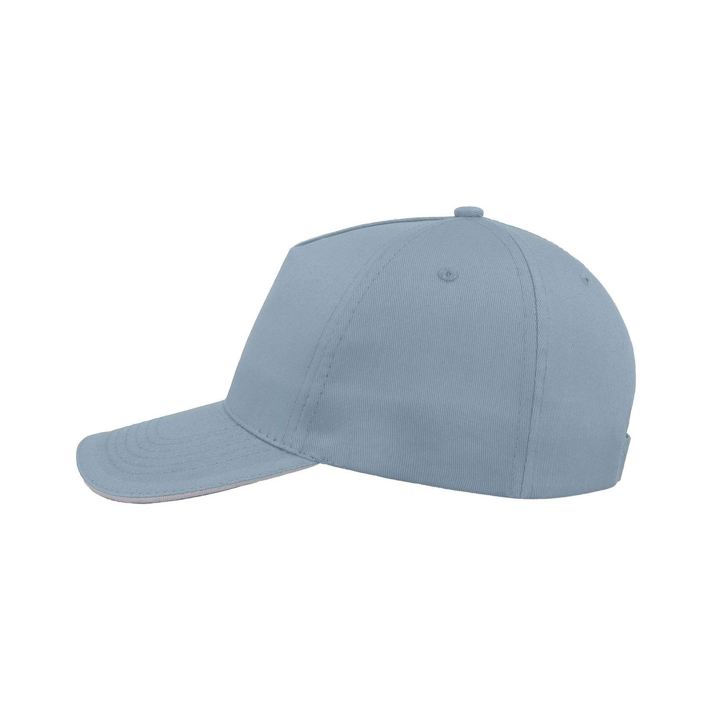 Light Blue - Pack Shot - Atlantis Start 5 Sandwich 5 Panel  Cap