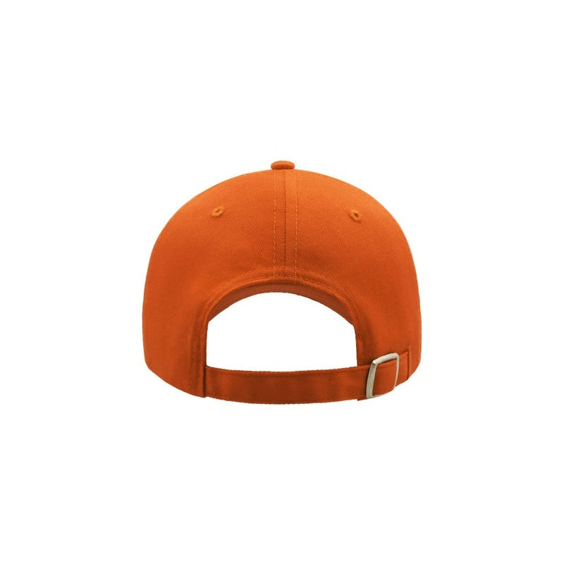Orange - Back - Atlantis Sport Sandwich 6 Panel Baseball Cap