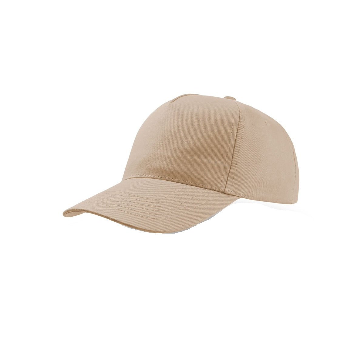 Khaki - Front - Atlantis Start 5 Panel Cap