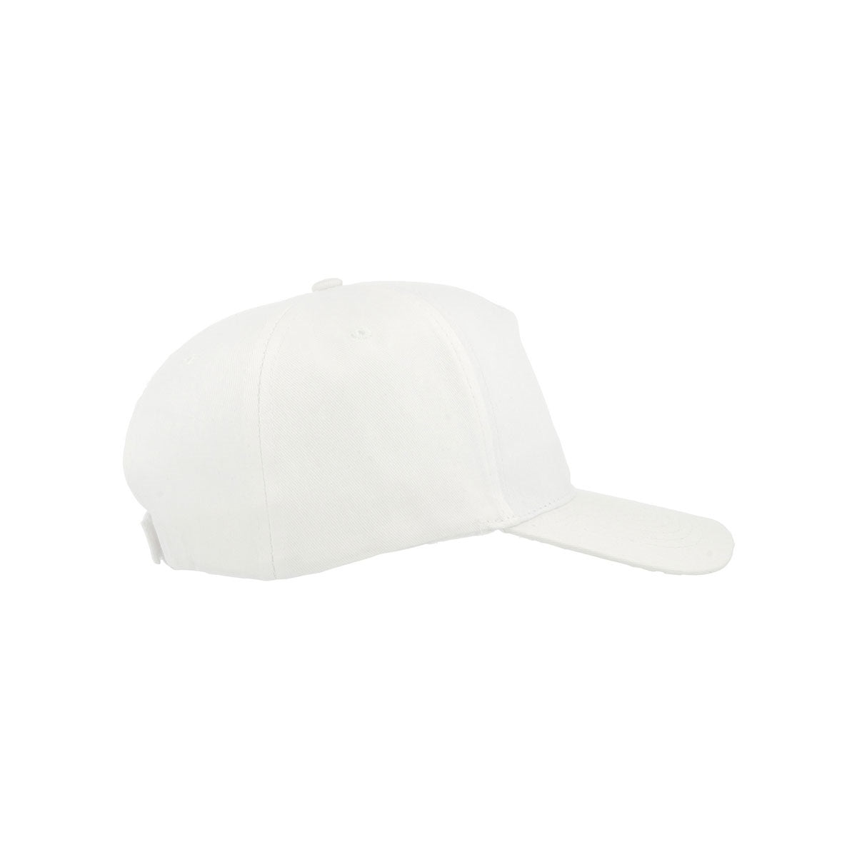 White - Side - Atlantis Start 5 Panel Cap