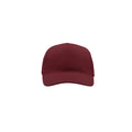 Burgundy - Side - Atlantis Start 5 Panel Cap